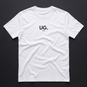 camiseta ug. essential blanca